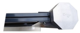 H+S U-Profil Uni Anthrazit 1,50 m