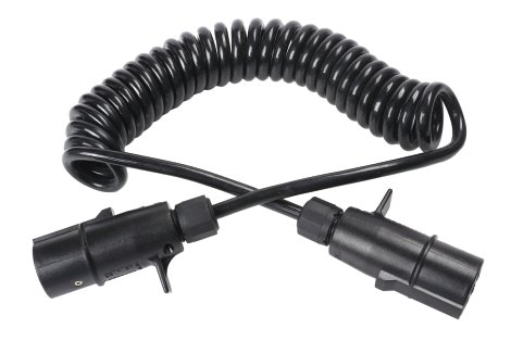 Spiral-Verbindungskabel 7-polig 24V Typ N