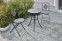 Bistro-Set Mosaik Grau 3-tlg