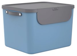 ROTHO Recycling Müllsystem Albula Horizont-Blau 55 l