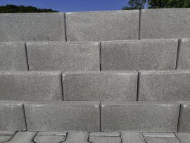 EBENSEER Böschungsstein Colorado Grau 40x29x15 cm (LxBxH)