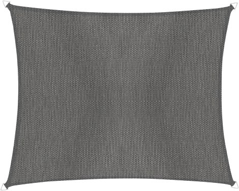 WINDHAGER Sonnensegel CANNES rechteckig Anthrazit 3x4 m
