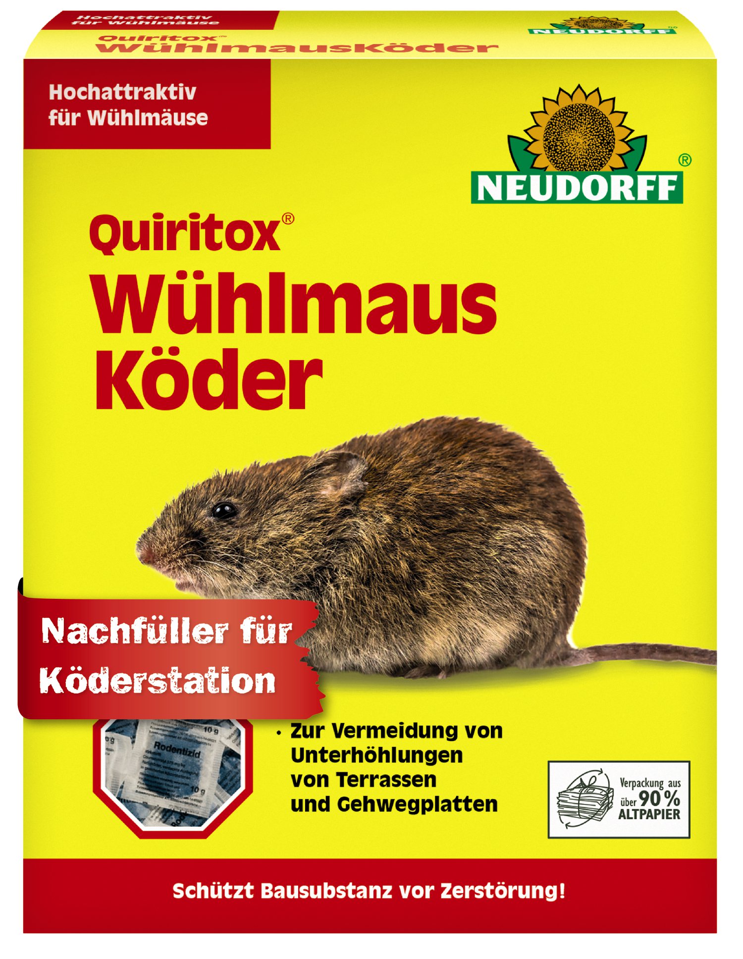 NEUDORFF® Quiritox WühlmausKöder 200 g