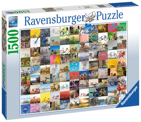 RAVENSBURGER Puzzle 99 Fahrräder und mehr 1500-tlg.