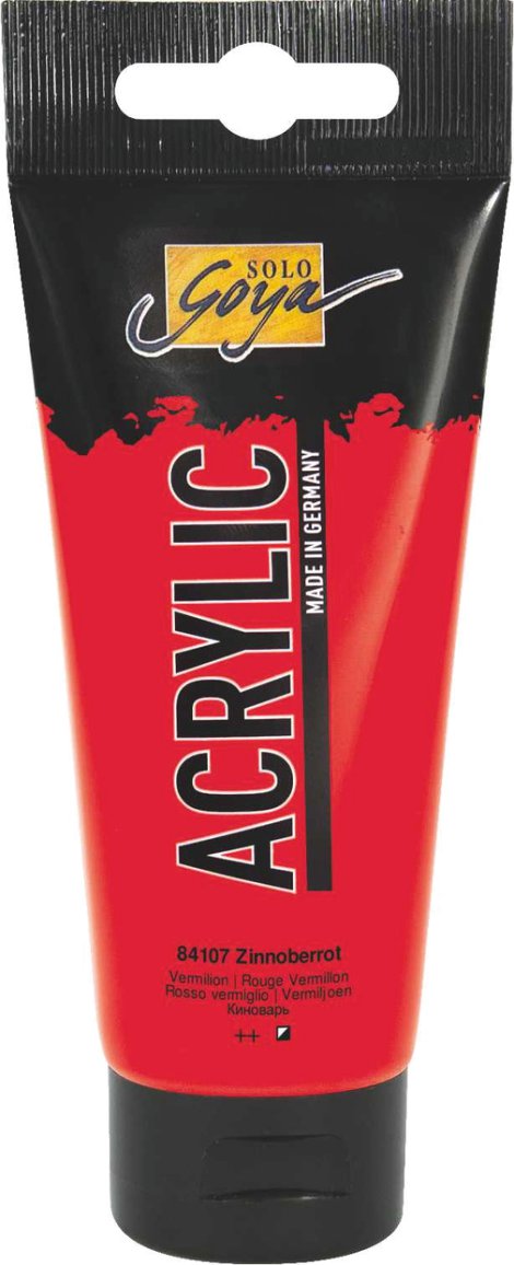 KREUL Acrylfarbe Zinnoberrot 100 ml