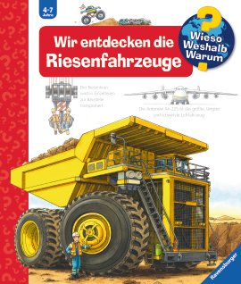 RAVENSBURGER Buch Wir entdecken die Riesenfahrzeuge