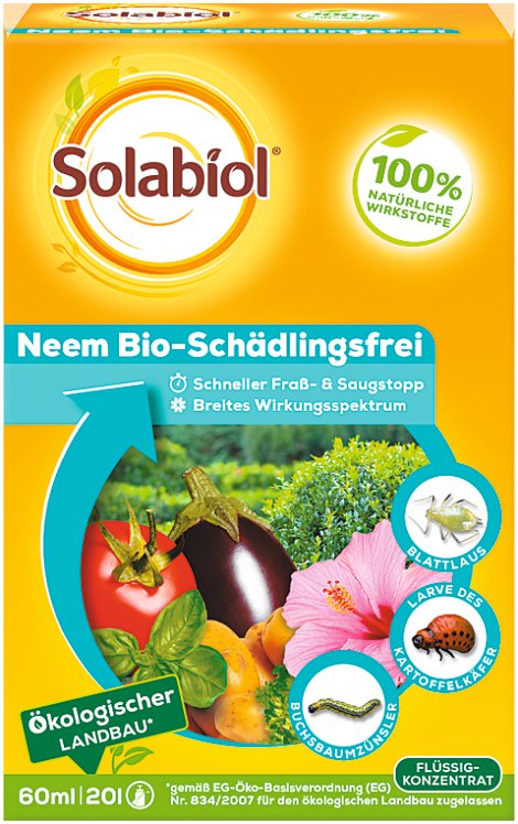 SOLABIOL Neem Bio-Schädlingsfrei 60 ml