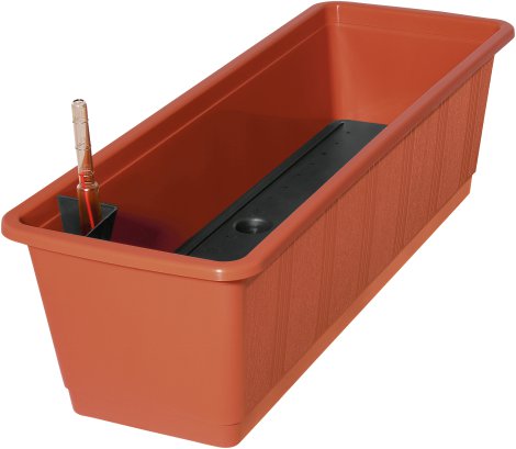 GELI Blumenkasten Aqua Green Waz Terrakotta 60 cm