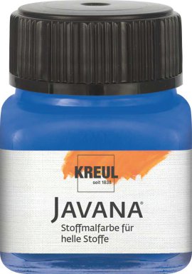KREUL Stoffmalfarbe für helle Stoffe Royalblau
