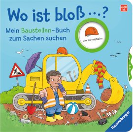 RAVENSBURGER Buch Wo ist bloß Mein Baustellen-Buch zum Sachen suchen