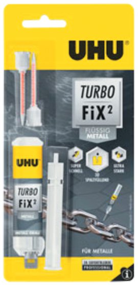 UHU TURBO FIX² Flüssig Metall 10 g