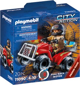 PLAYMOBIL® Feuerwehr Speed Quad