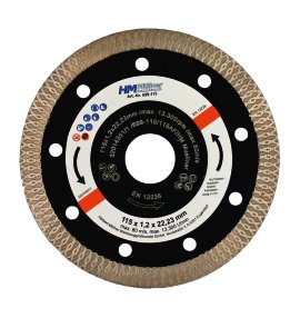 Diamant-Trennscheibe Turbo-Spezialrand Ø 115 mm