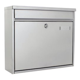 ROTTNER Briefkasten Hochhaus II Silber