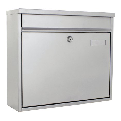 ROTTNER Briefkasten Hochhaus II Silber