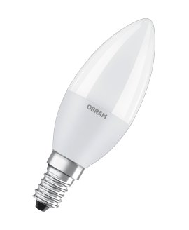 OSRAM LED-Kerze Retrofit Classic B 60 weiß E14