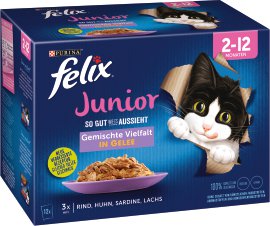 FELIX Vielfalt in Gelee Junior 12x85 g