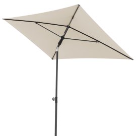 DOPPLER Kurbelschirm Active Edition 200x120 cm natur