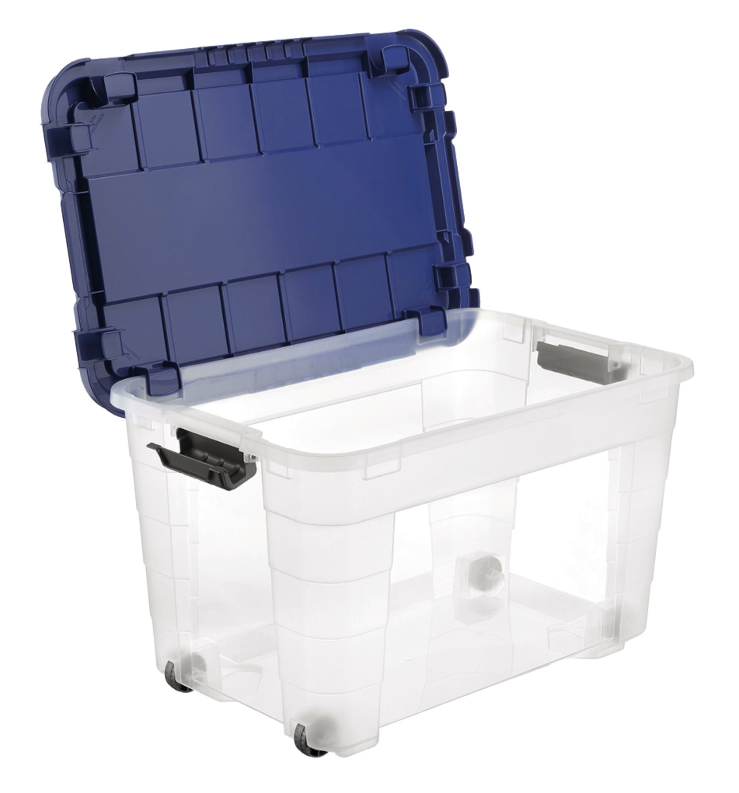 Box 4UP mit Deckel und Räder 60 l