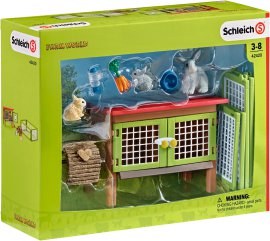 SCHLEICH Kaninchenstall