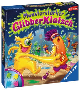 RAVENSBURGER Spiel Monsterstarker Glibber-Klatsch