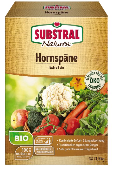 SUBSTRAL® Naturen® Bio-Hornspäne 1,5 kg