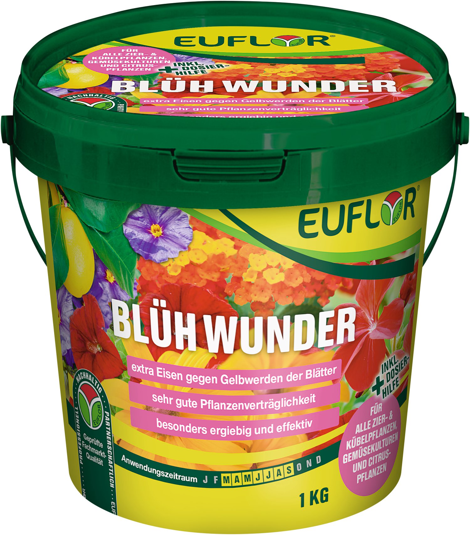 EUFLOR BlühWunder Universal-Pflanzendünger 1kg