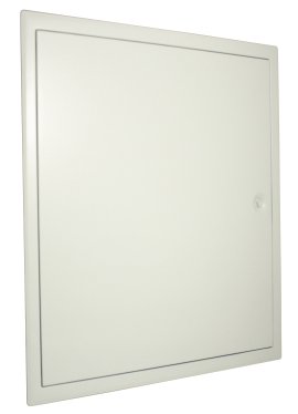 Revisionstür Stahl verzinkt 600x800 mm Weiß