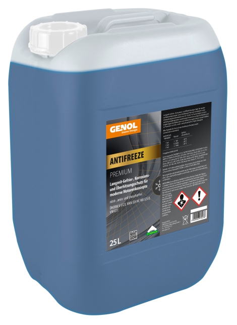 GENOL Antifreeze Premium 25L, Kühlerfrostschutz Konzentrat