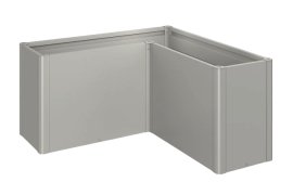 BIOHORT Pflanzbeet Belvedere Maxi, quarzgrau-metallic