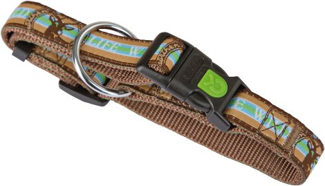 Halsband Wild Life, 40-55 cm x 20 mm, braun