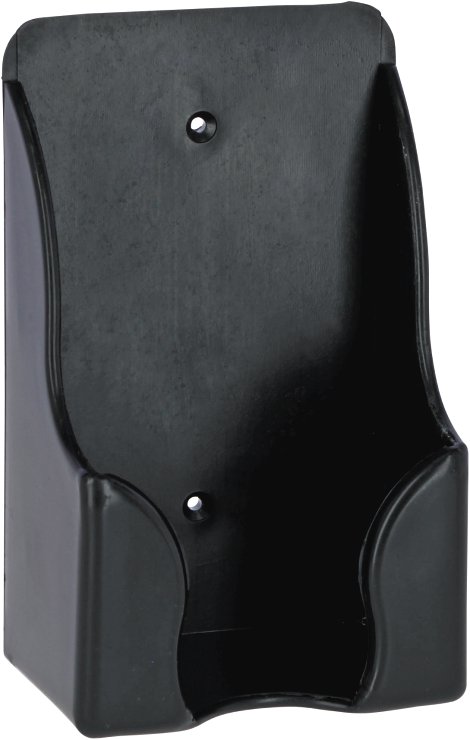 Lecksteinhalter, schwarz
