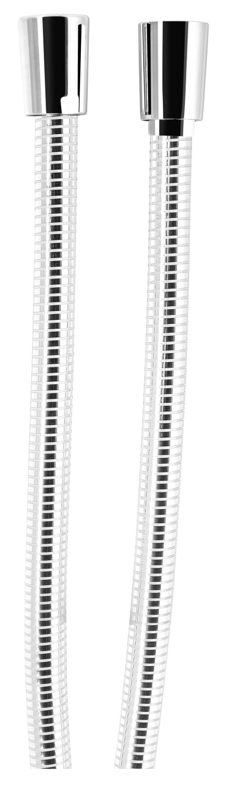 CORNAT Brauseschlauch Kunststoff Chromfarben 1/2" AG 1,5 m
