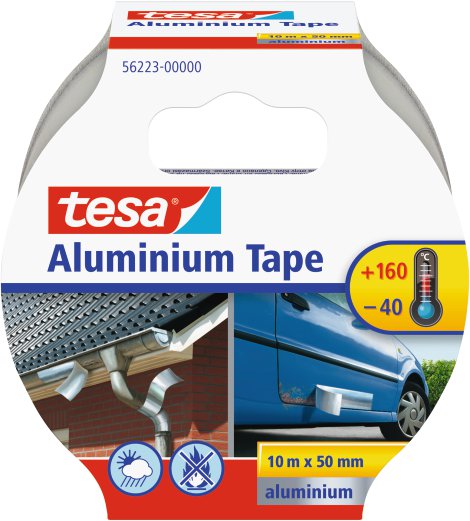 TESA Aluminiumklebeband 10 m 50 mm