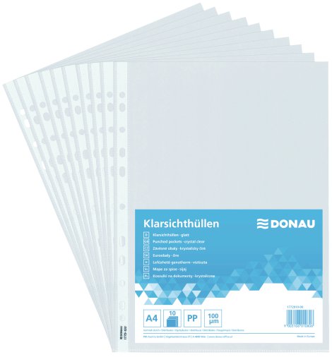 DONAU Klarsichthülle A4