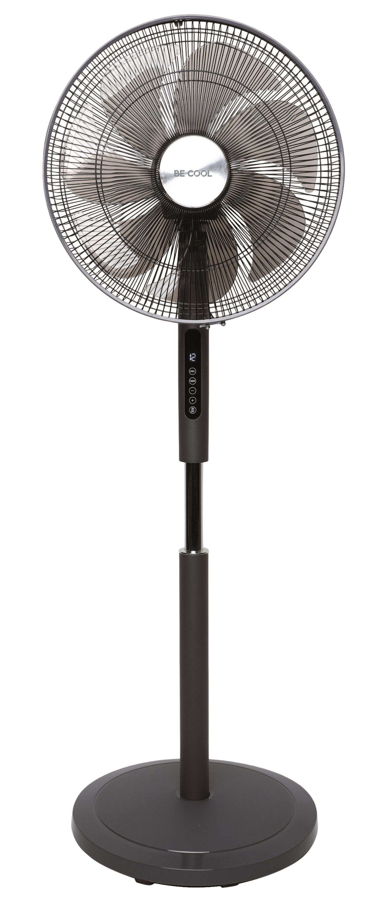BE COOL Standventilator Schwarz