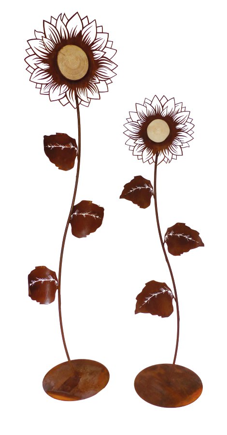 Gartenfigur Sonnenblume Klagenfurt 45x45x203 cm (BxTxH)