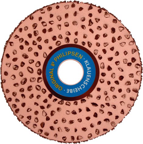 Super-Klauenschleifscheibe Ø 115 mm, beidseitig