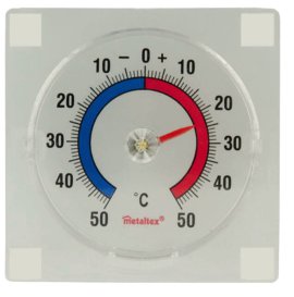 Fensterthermometer 7,6x7,6 cm