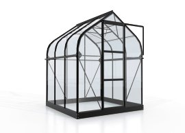 VITAVIA Gewächshaus Orion ESG 3 mm Schwarz