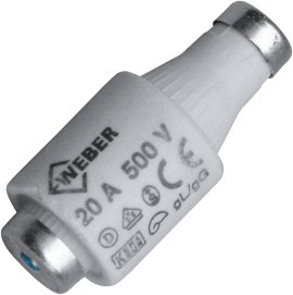 KOPP DIAZED-Sicherungseinsatz 20 A, 5 Stk.