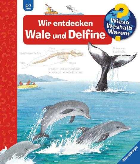 RAVENSBURGER Buch Wir entdecken Wale und Delfine