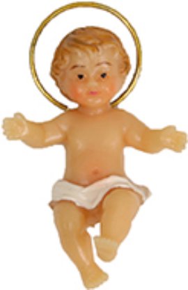 Jesuskind mit Heiligenschein