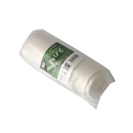 Domdeckel Pure c-Plastik weiß rund 8 cm 50 Stk.