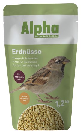 ALPHA Wildvogelfutter Erdnüsse