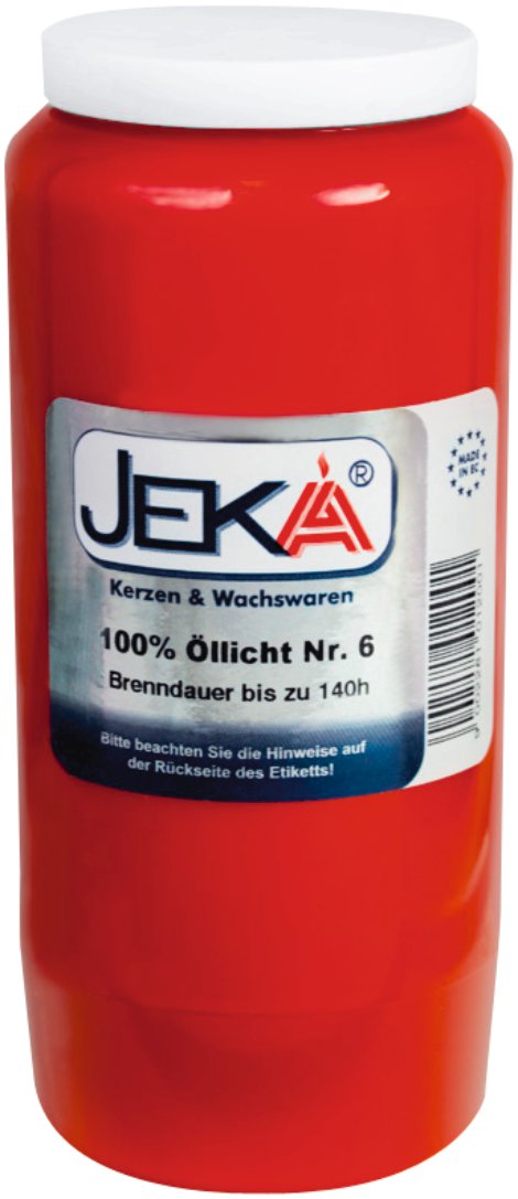 JEKA Kompo-Öllicht 100% Pflanzenöl 6 Tage