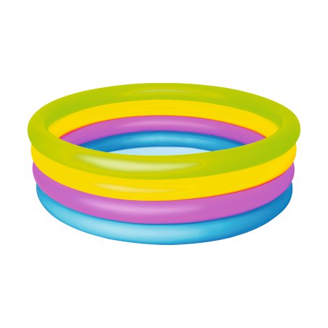 4-Ring Pool 4-färbig 157x46 cm