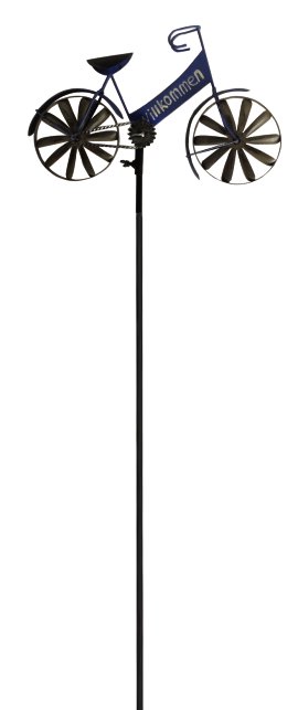 KENT LIVING Dekostecker Fahrrad 38,5x4,5x132 cm blau