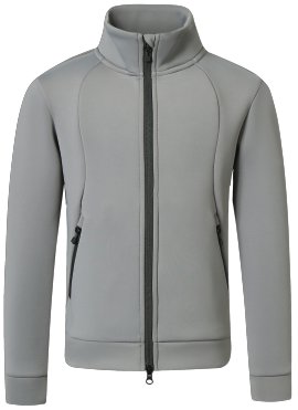 Kinder Sweatjacke Covalliero Grau