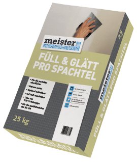MEISTER Füll & Glätt Spachtel Pro 25 kg